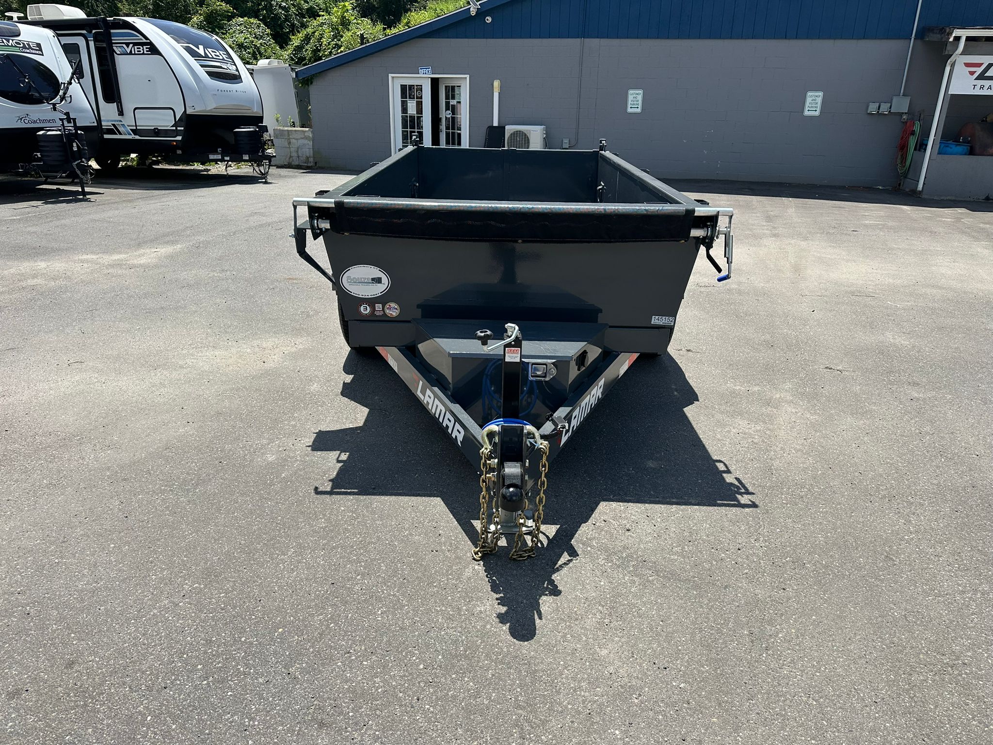 Lamar 60x10 Dump Trailer