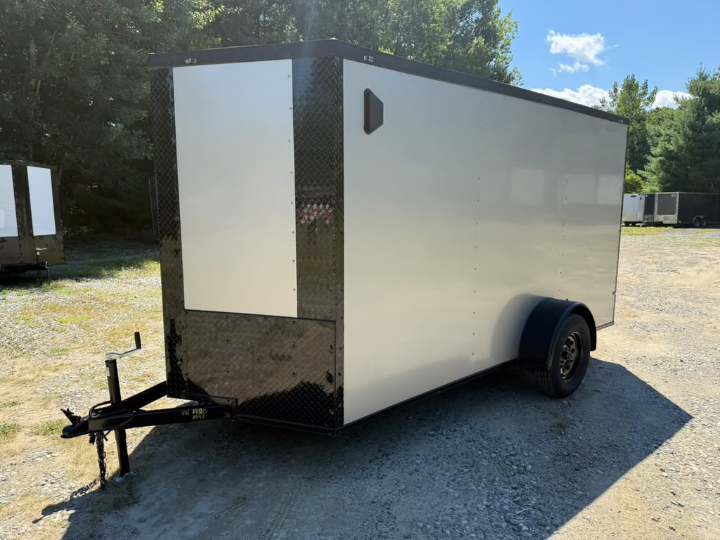 J & C Suppliers 6x12 Cargo / Enclosed Trailer – Blackout Package · Axles: 3,500 lb axles