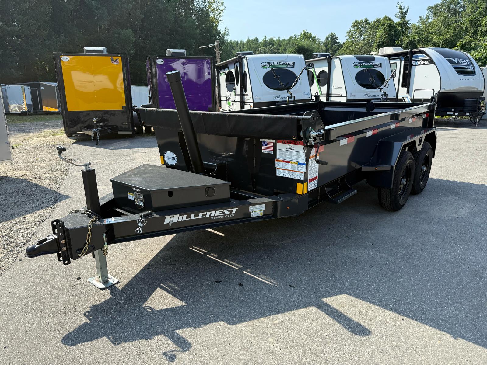 Hillcrest 6x12 Dump Trailer
