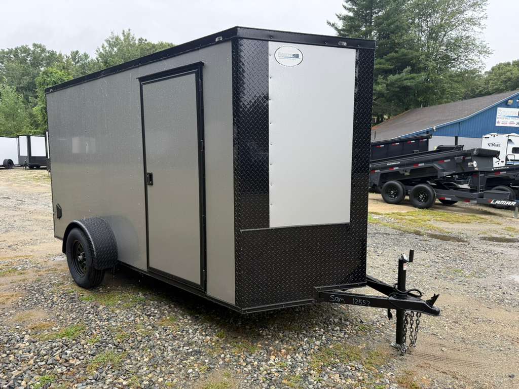 J & C Suppliers 6x12 Cargo / Enclosed Trailer – Blackout Package · Axles: 3,500 lb axles