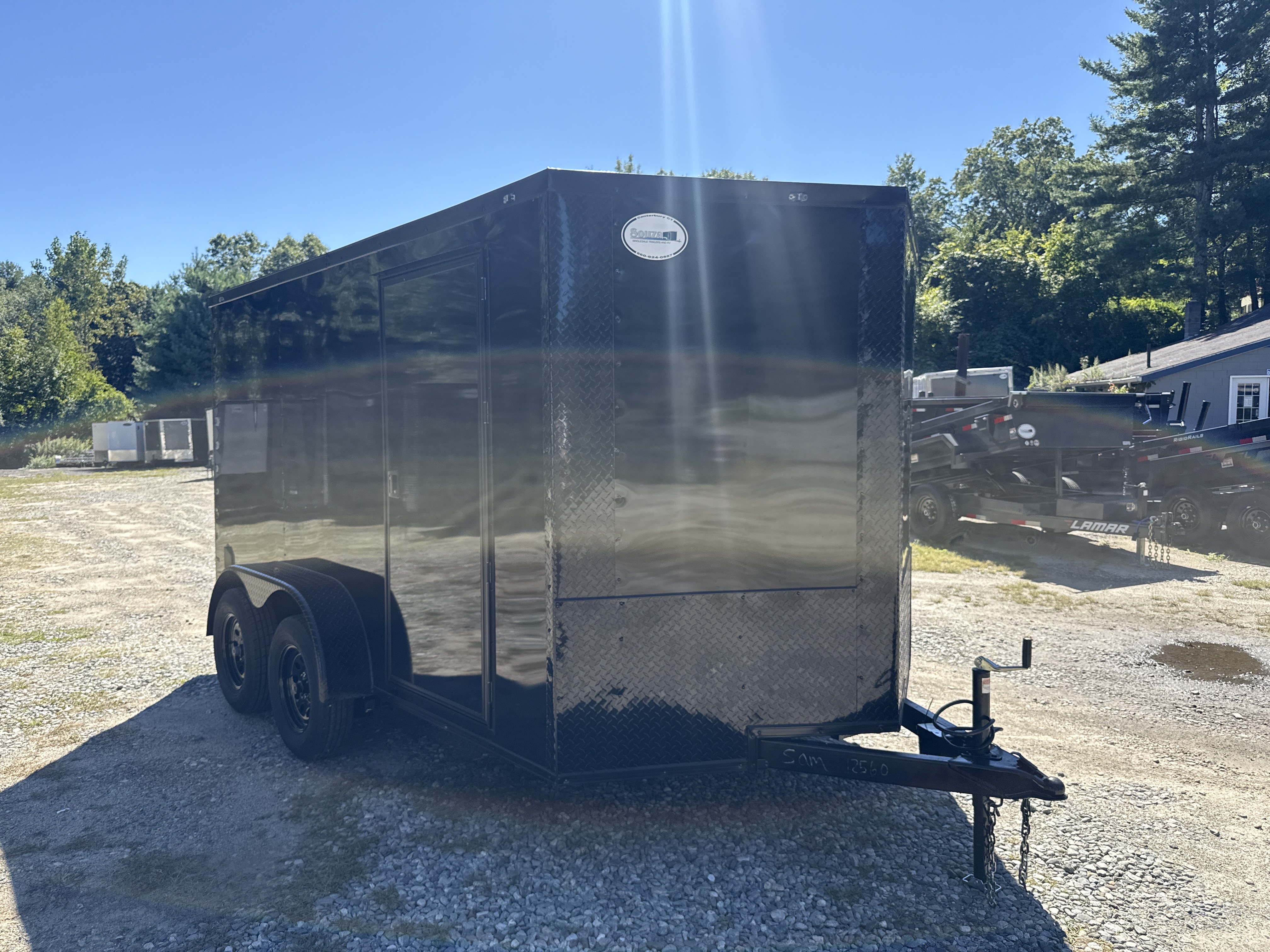 2026 J&C Suppliers 7x12 Enclosed Cargo | Canterbury CT