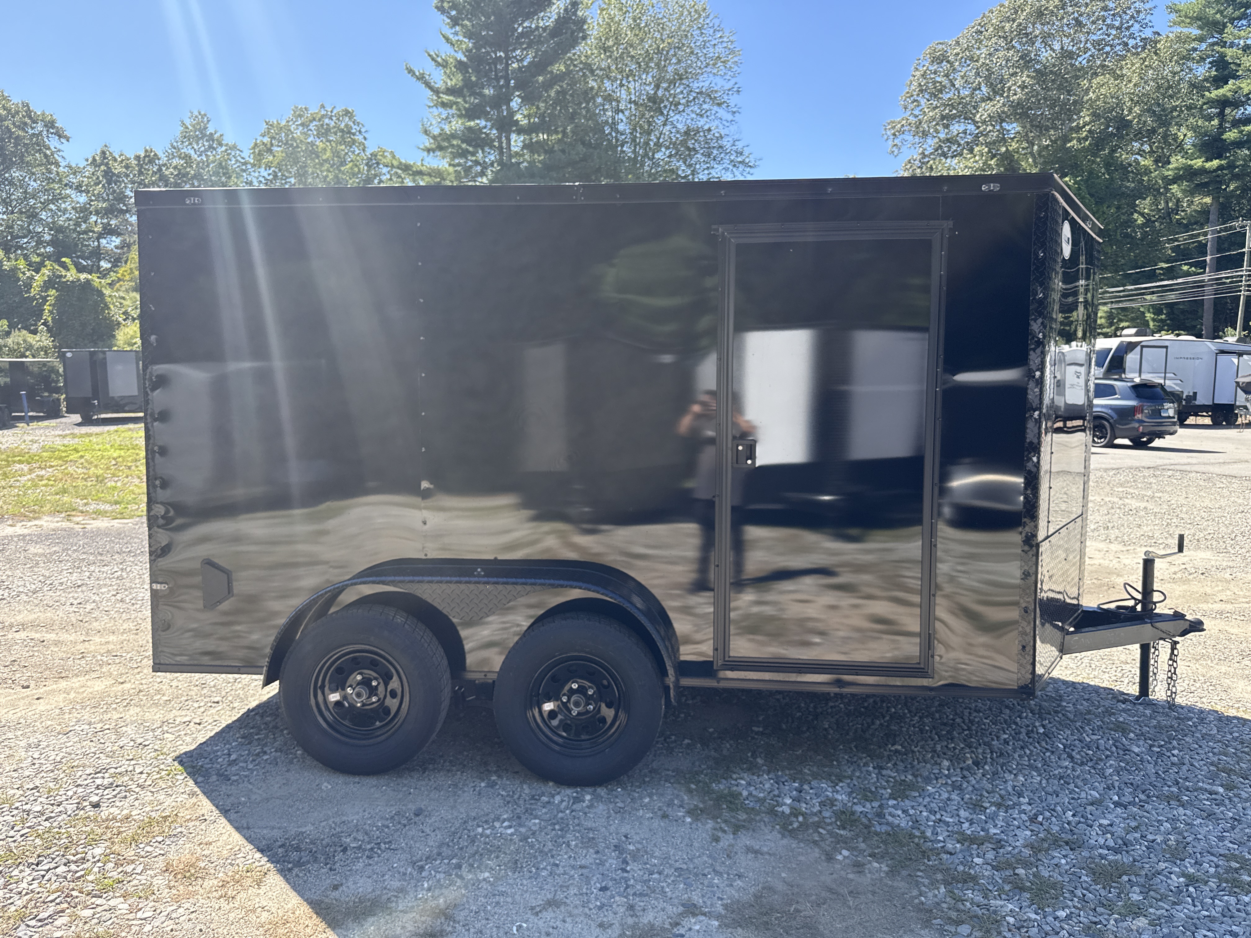 2026 J&C Suppliers 7x12 Enclosed Cargo | Canterbury CT